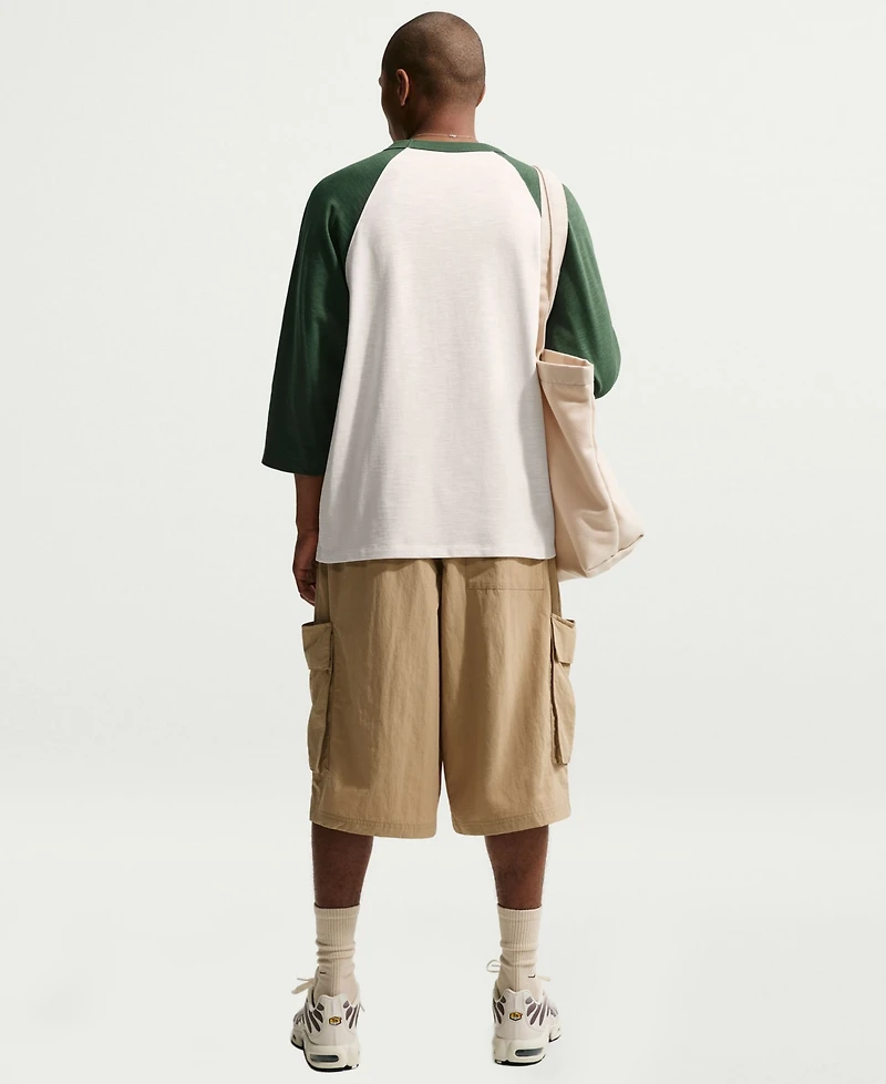 Nike Men's Crewneck Raglan Sleeves Top