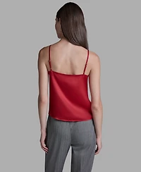 Bcbg Women's Lace Sleeveless V-Neck Cami Blouse