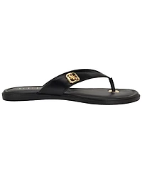 Guess Women's Lexing Logo Slip-On Flat Sandals