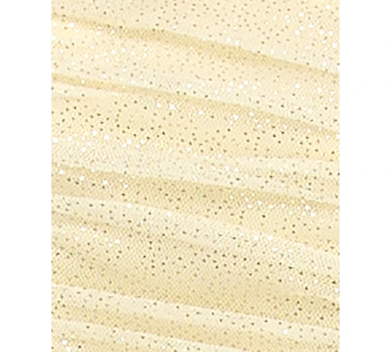 pear culture Women's Glitter Mesh Spaghetti Strap Short Dress