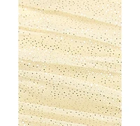 pear culture Women's Glitter Mesh Spaghetti Strap Short Dress