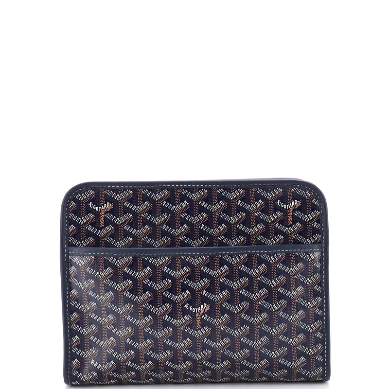 Pre-Owned Goyard Mm Jouvence Toiletry Pouch Coated Canvas
