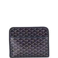Pre-Owned Goyard Mm Jouvence Toiletry Pouch Coated Canvas