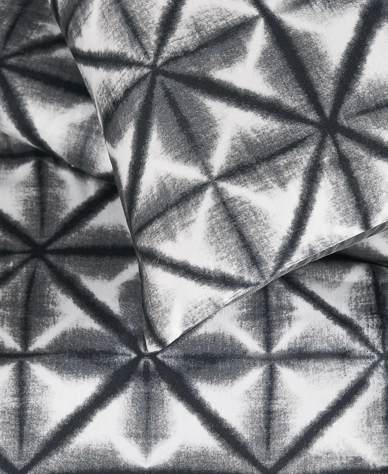 Vince Camuto Classic Shibori 3-Pc. Comforter Set