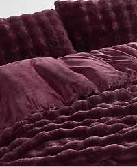 Frye Bubble Faux Fur 3-Pc. Comforter Set