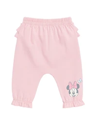 Disney Baby Girls' Minnie Mouse Bodysuits and Pants, 3-Piece Set