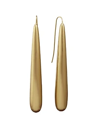 Donna Karan Gold-Tone Oversized Threader Earrings