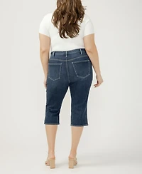 Silver Jeans Co. Plus Isbister High-Rise Capri
