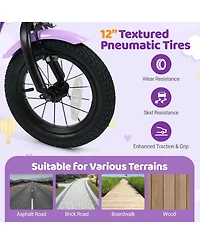 Mecale Inch Kids Bike with Training Wheels