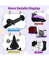 Mecale Inch Kids Bike with Training Wheels