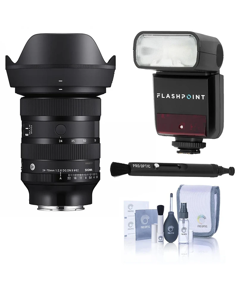 Sigma Art Lens for Sony E with Camera Accessories Bundle