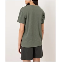 Pact Women's Organic Cotton Featherweight Slub Relaxed Tee