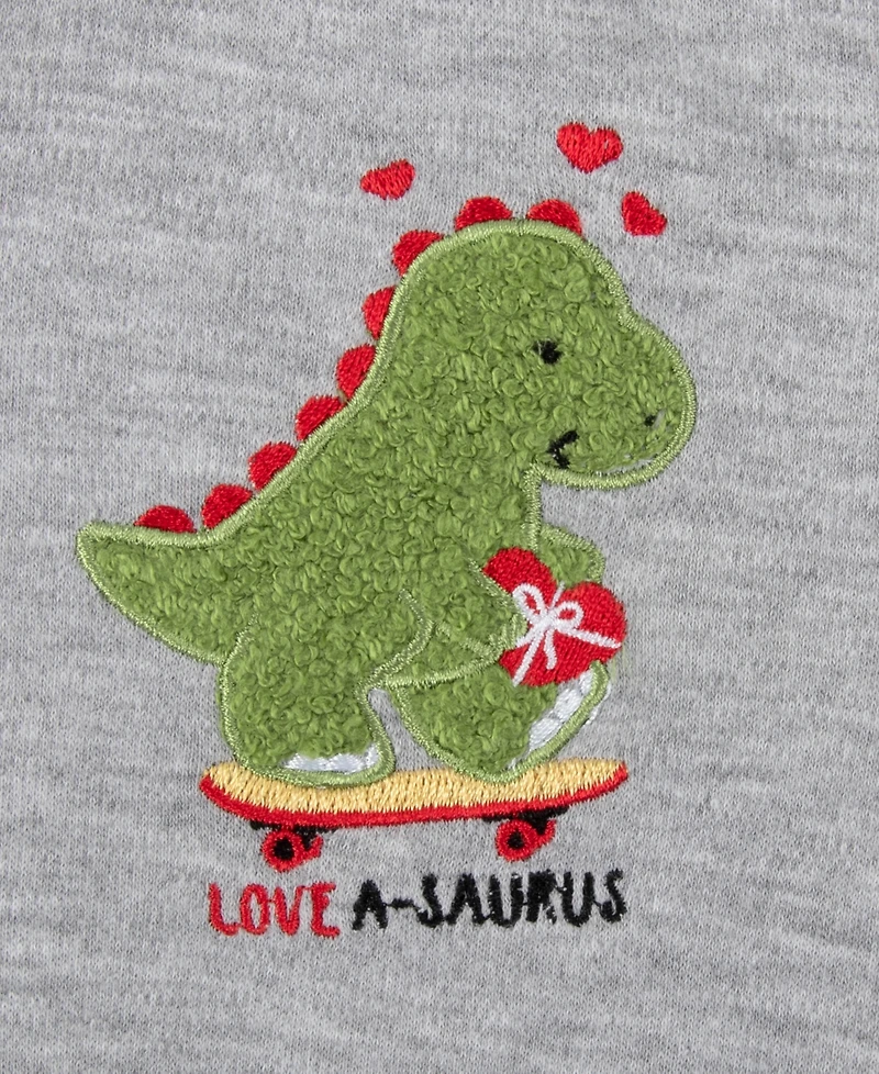Baby Essentials Love-a-Saurus Bodysuit, 4-Piece Set