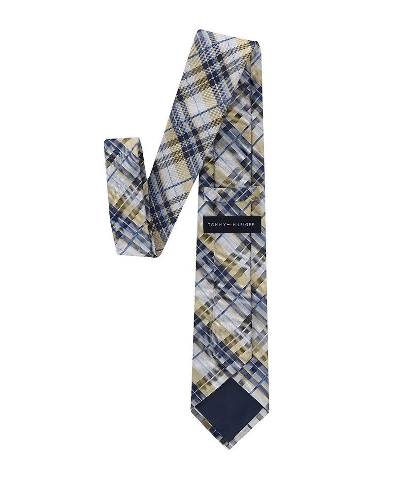 Tommy Hilfiger Men's Rhode Seasonal Plaid Tie