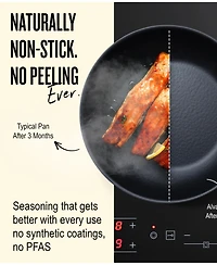 Alva Black Angus 11" Carbon Steel Frying Pan