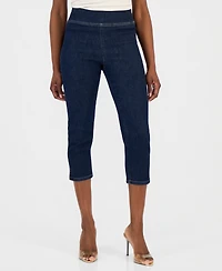 I.n.c. International Concepts Petite Pull-On Capri Jeans, Macy's Exclusive