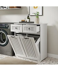 Rainsken Laundry Hamper Cabinet
