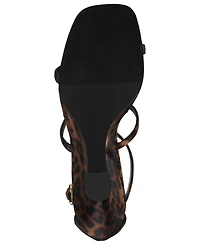 Jeffrey Campbell Women's Swamped Embellished Sculpted Wedge Sandals