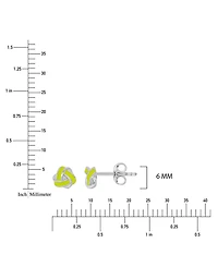 Macy's Yellow Enamel Knot Stud Earrings in Rhodium Over Sterling Silver