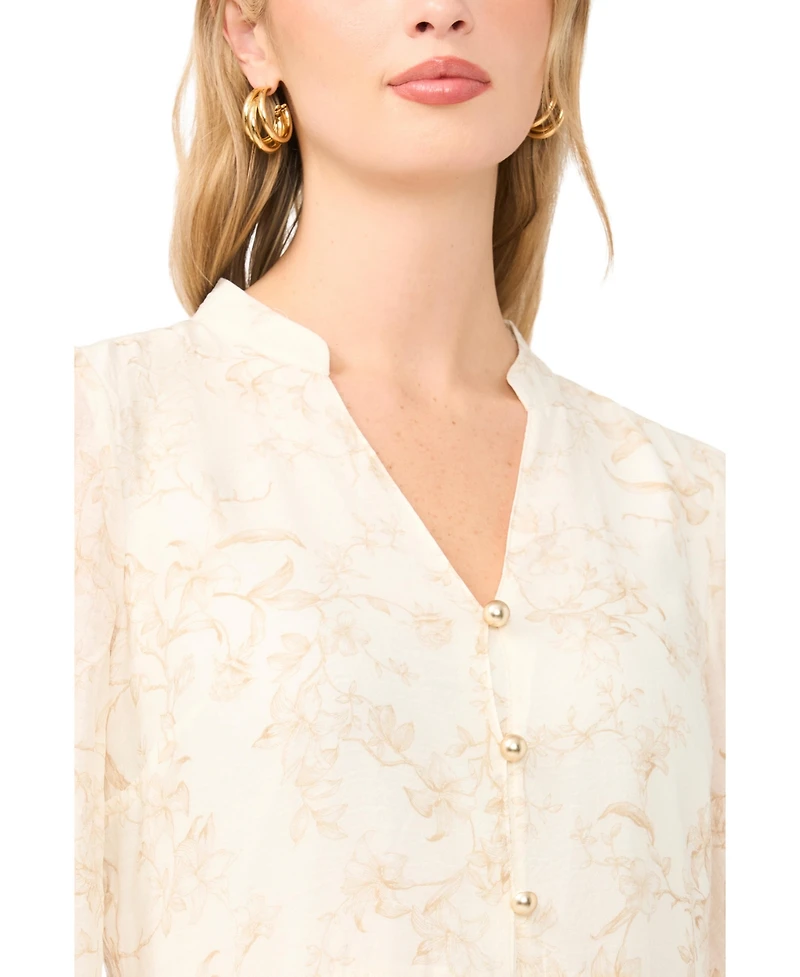 Vince Camuto Women's V-Neck Maxi Dress