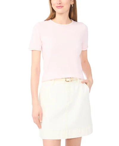 Vince Camuto Women's Short-Sleeve Sweater