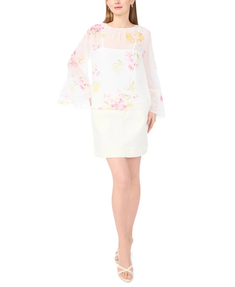 Vince Camuto Women's Crewneck Blouse