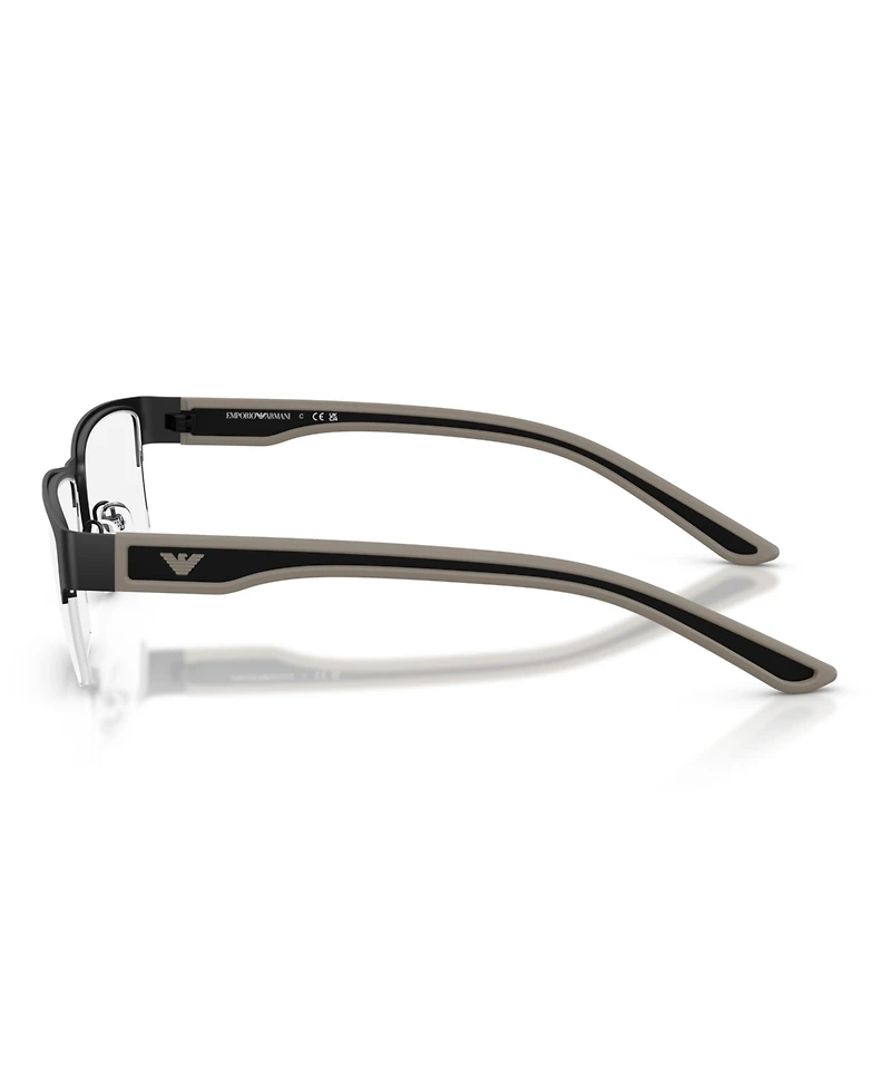 Emporio Armani Men's Rectangle Eyeglasses