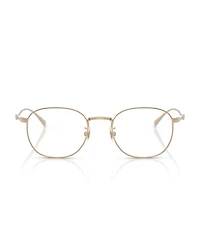 B by Brooks Brothers Men's Round Eyeglasses, BB1131TD