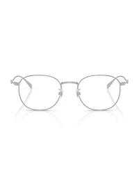 B by Brooks Brothers Men's Round Eyeglasses, BB1131TD