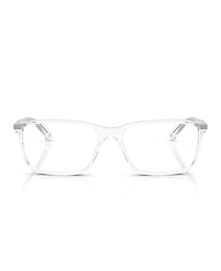 B by Brooks Brothers Men's Rectangle Eyeglasses