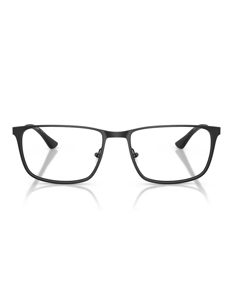 B by Brooks Brothers Men's Rectangle Eyeglasses, BB1127