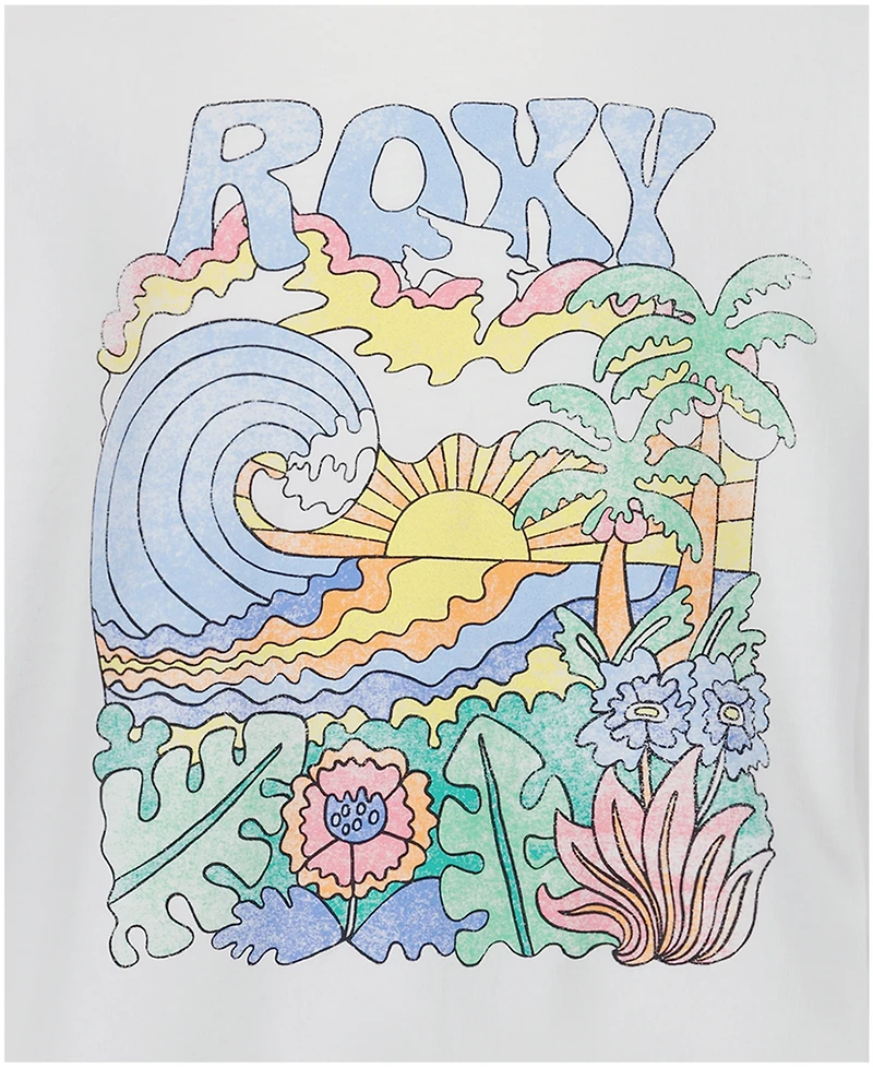 Roxy Girls' 7-16 Crewneck Oversized Sweatshirt