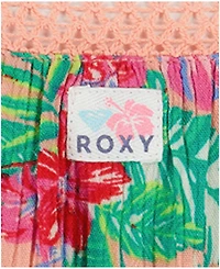 Roxy Girls' 7-16 Flutter-Sleeves Tiered Top