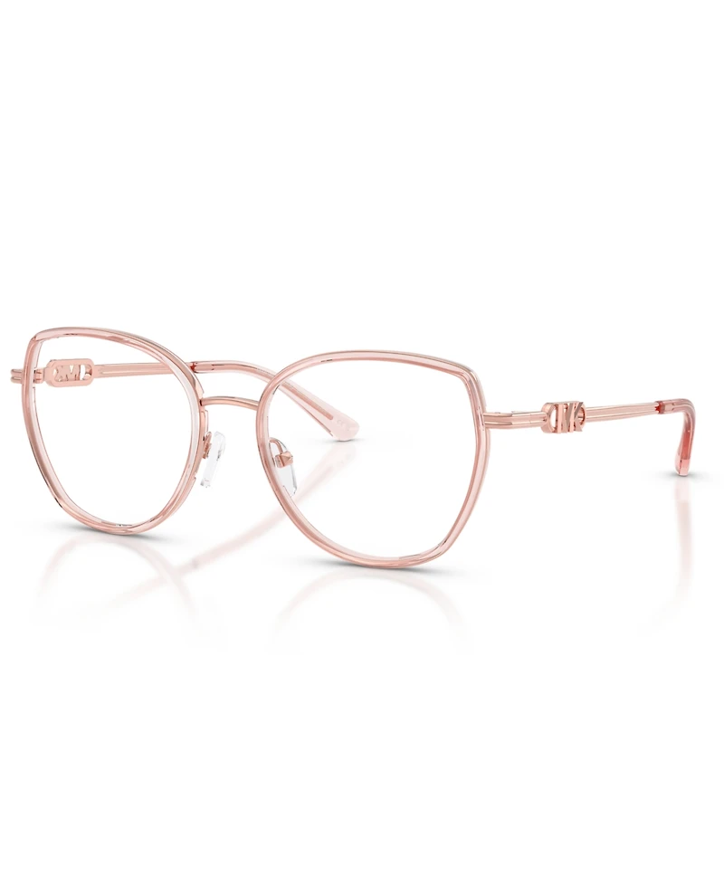 Michael Kors Women's Round Eyeglasses, MK3101