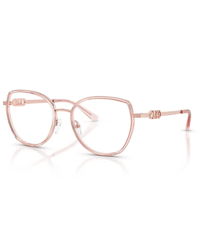 Michael Kors Women's Round Eyeglasses, MK3101