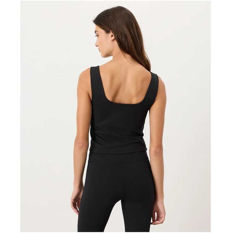 Pact Women's Organic Cotton On The Go-To Square Neck Tank