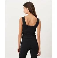 Pact Women's Organic Cotton On The Go-To Square Neck Tank