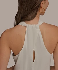 Donna Karan Weekend Women's V-Neck Midi Dress