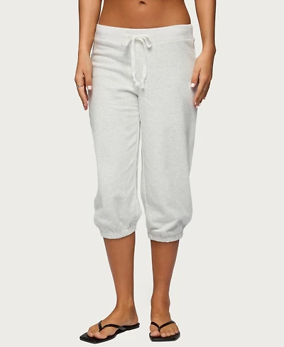 Edikted Women's Deana Capri Sweatpants