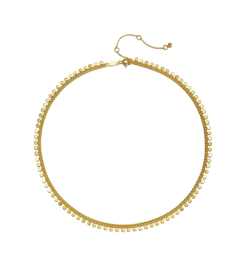 Satya Jewelry Shine a Light Coin Chain Necklace