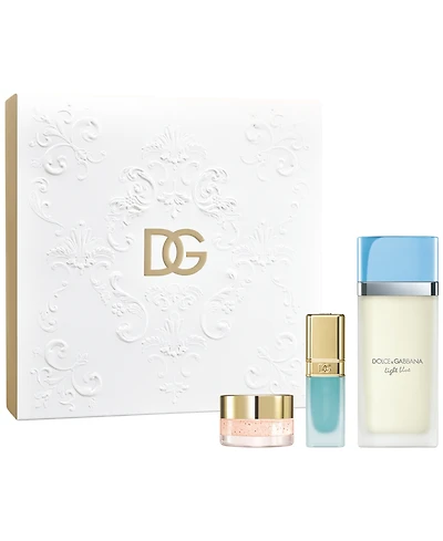 Dolce&Gabbana 3-Pc. Light Blue Eau De Toilette and Lip Care Beauty Gift Set