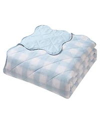 Hallmark Checkered Bliss 3-Pc. Scalloped Quilt Set