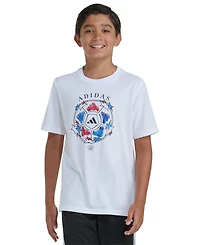 adidas Boys' 8-20 Usa Soccer Short-Sleeve T-Shirt
