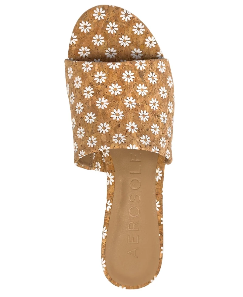 Aerosoles Women's Como Slip-On Heeled Sandals