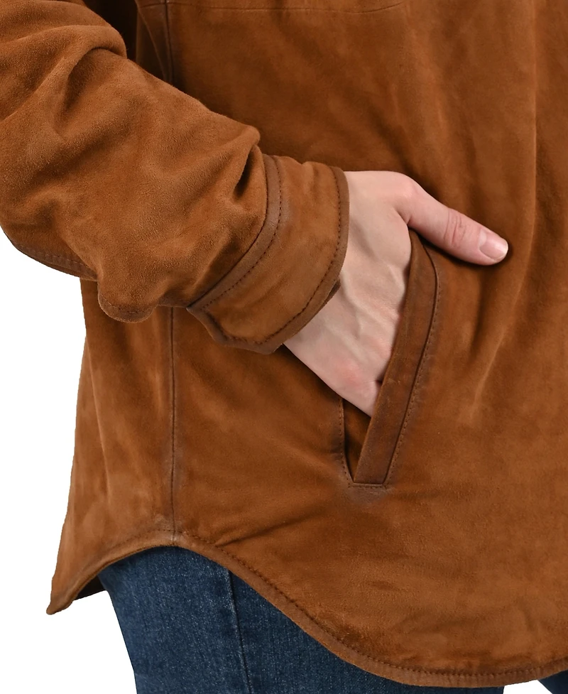 Frye Women's Goat Suede Jacket