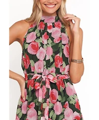 Petal and Pup Women's Caroline Maxi Halter Dress
