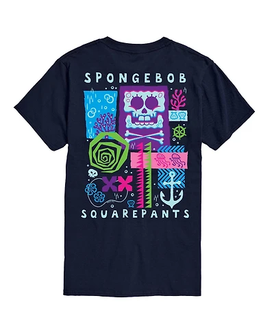 Airwaves Men's Search for Squarepants Underworld Graphic T-Shirt