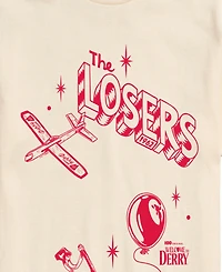 Airwaves Men's Welcome to Derry The Losers Short-Sleeve Graphic T-Shirt
