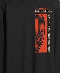 Airwaves Men's Predator: Badlands Alien Mask Long-Sleeve Graphic T-Shirt