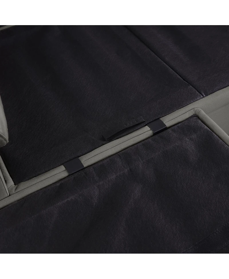 Streamdale Furniture 102" Contemporary L-Shaped Modular Sectional Sofa with Storage Ottoman